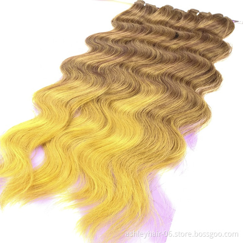 cheap price types of synthetic hair synthetic weave hair packs hair synthetic weaves Pamela